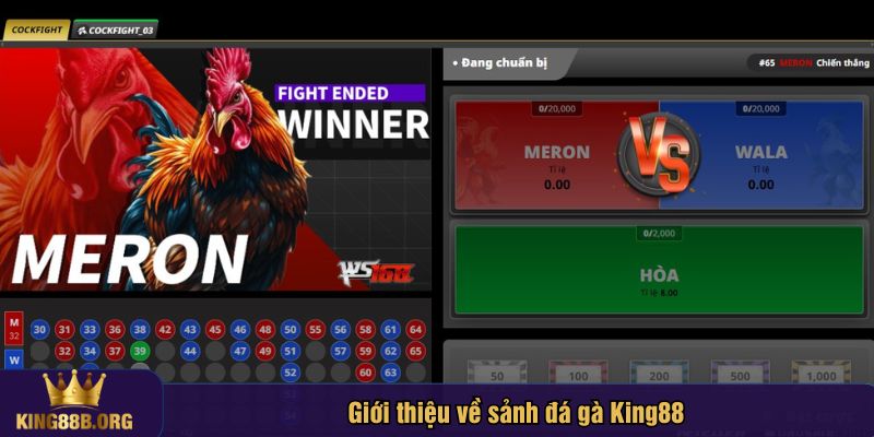 Đôi nét về sảnh game đá gà King88